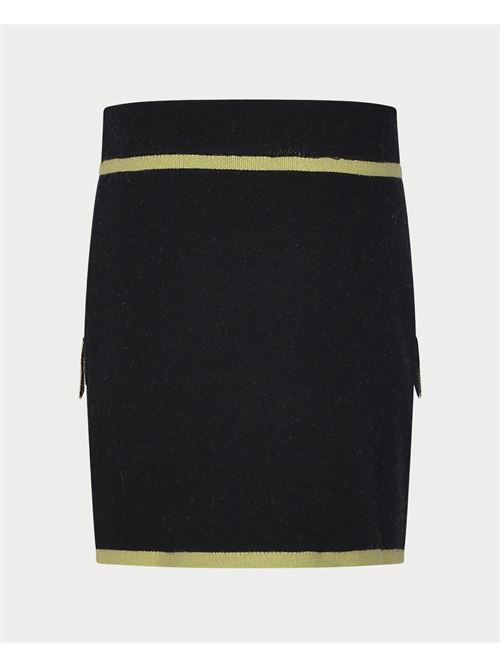 Jupe Marc Ellis pour fille avec grandes poches MARC ELLIS | JMJSK00184BLACK/LIME